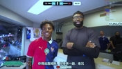 杰伦&middot;布朗和甲亢哥曾在世界杯现场招募詹姆斯：把天赋带到费城！
